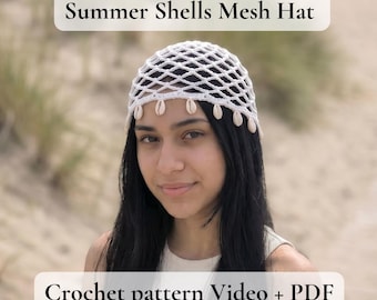 Patroon zomernet gehaakt gaas pdf en video
