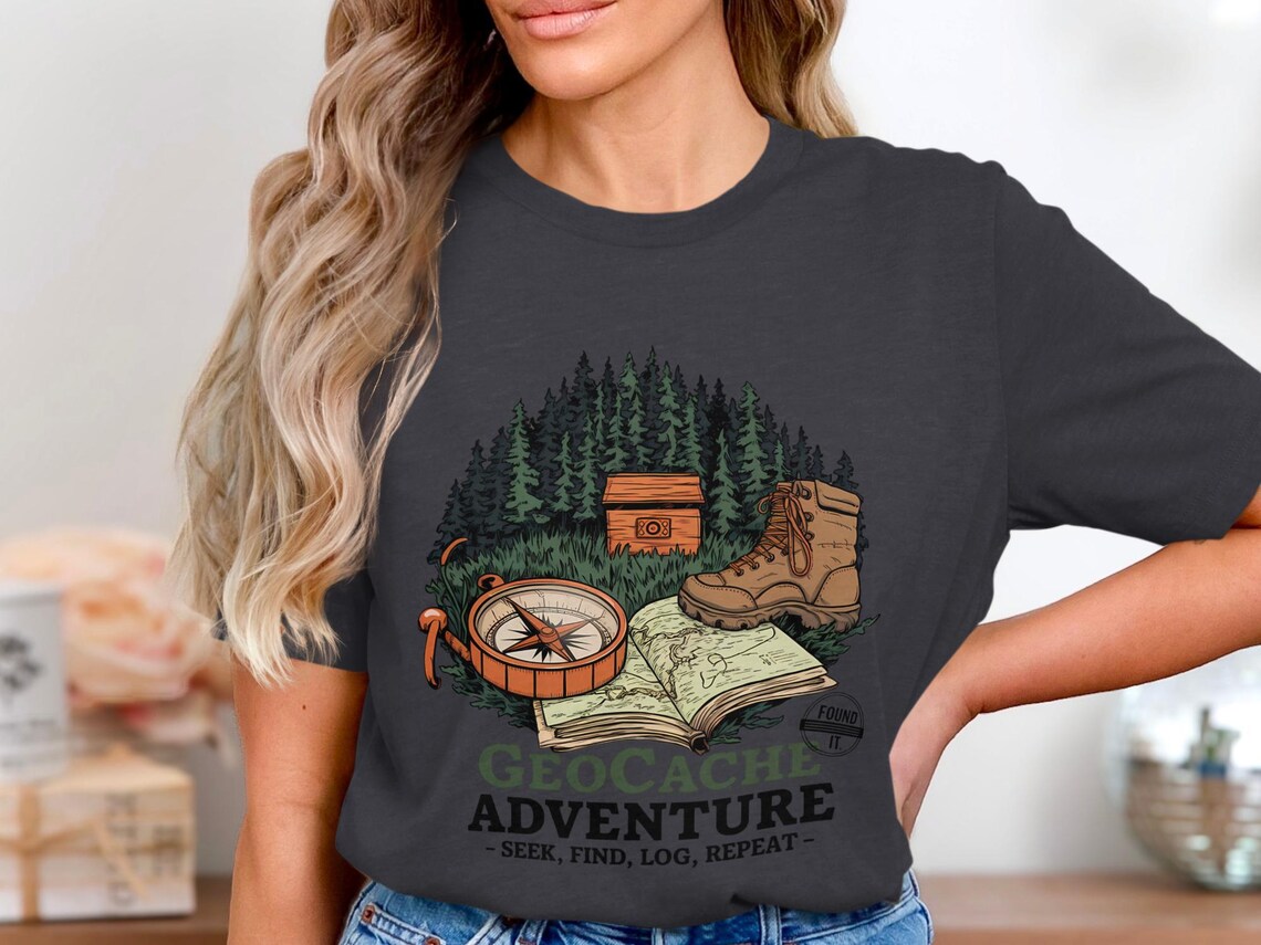 Geocaching Adventure PNG: Compass, Map, Hiking Clipart (digital ...