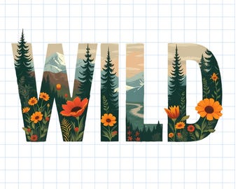 Wild PNG Hiker Png Mountains Adventure Outdoors Sublimation Design Trending Clipart Digital Download
