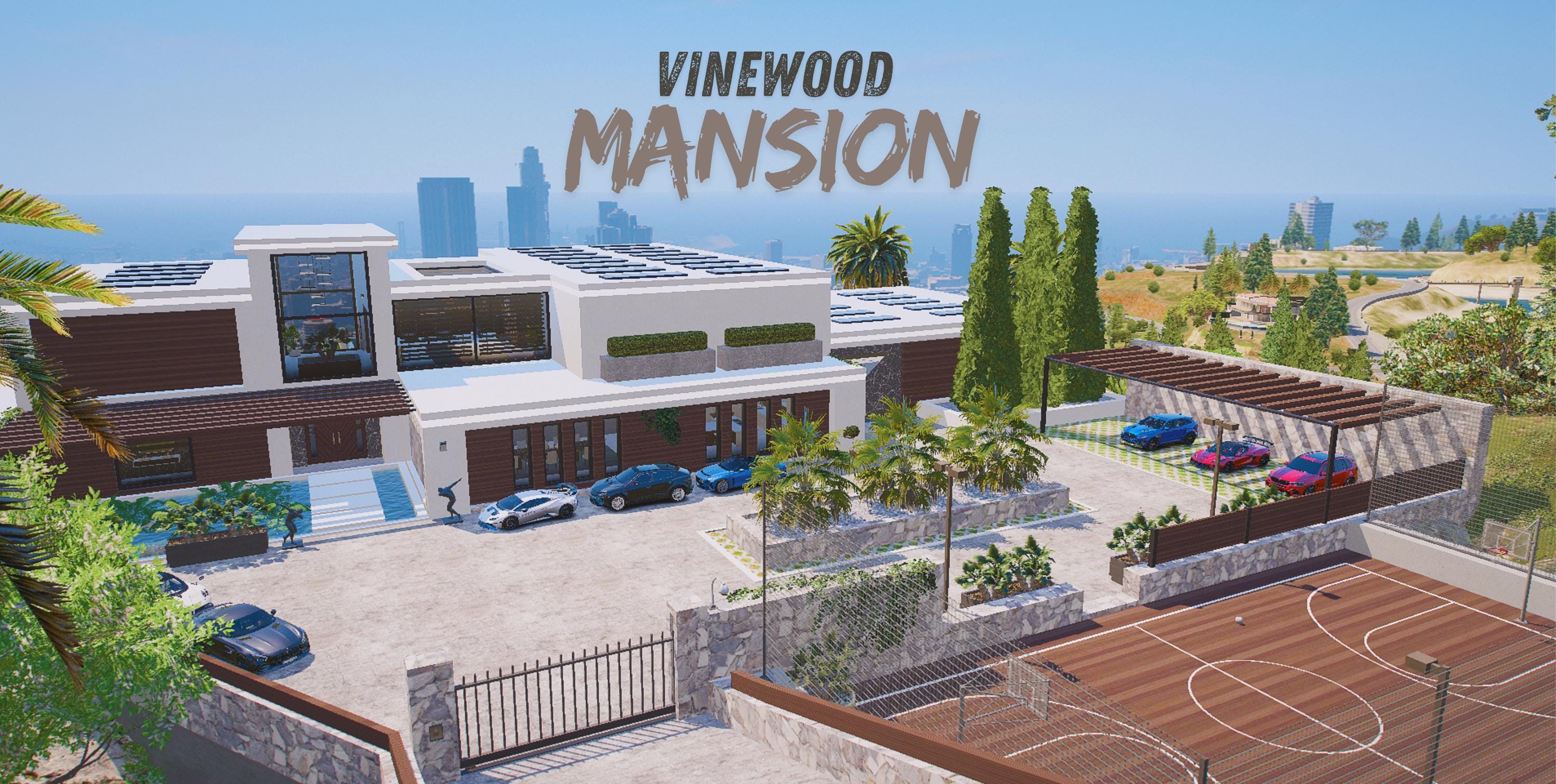 Fivem - Vinewood - Mansion - 10 - CARS (Inclusive) -