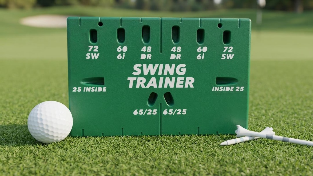 Golf Swing Trainer - Swing Path & Plane Aid for All Skill Levels