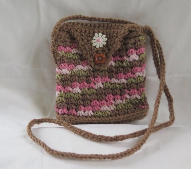 Crochet Purse Young Girls Handbag Handbag With Strap | Etsy
