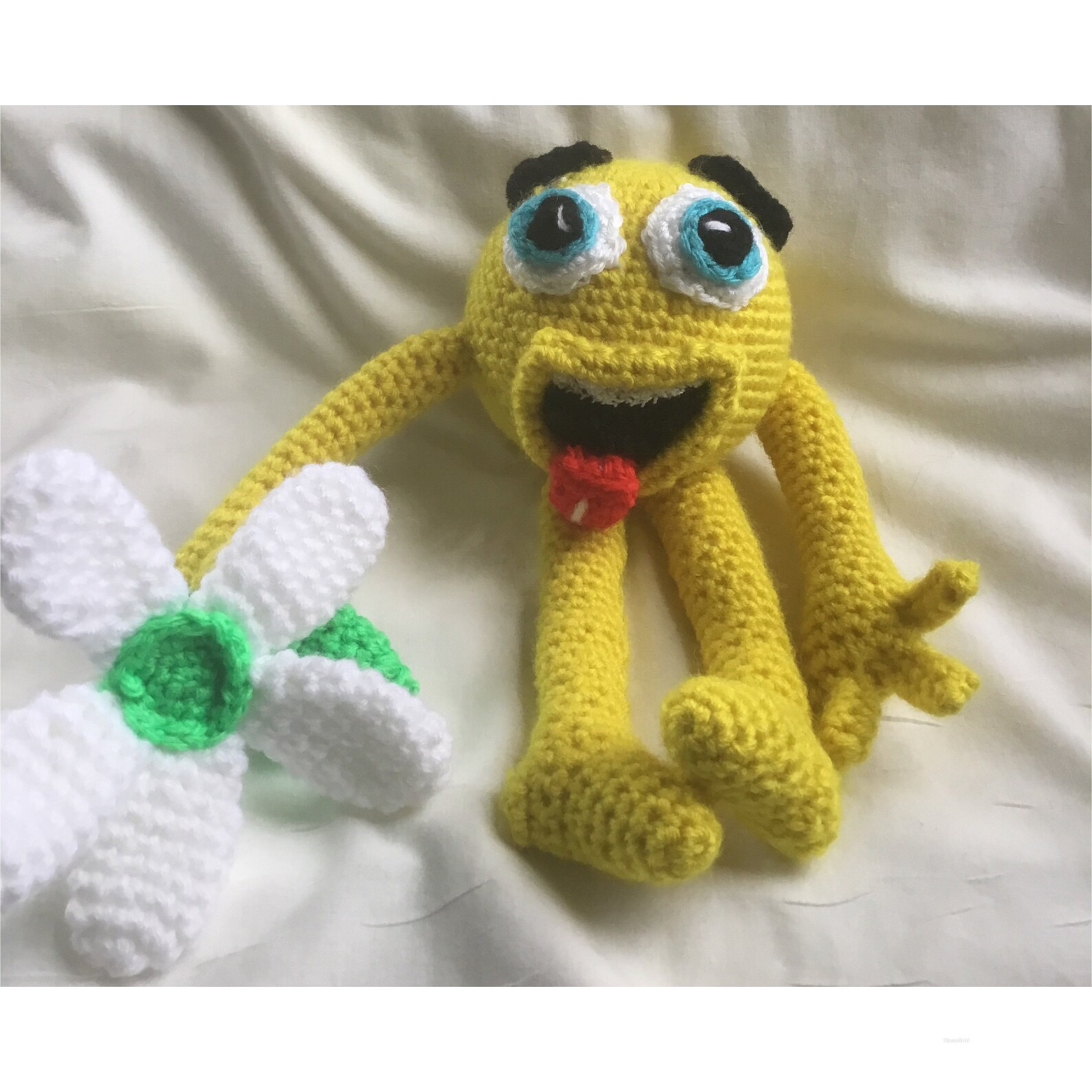 Amigurumi Emoji, Crochet Doll, Crochet Emoji, Yellow Doll Etsy