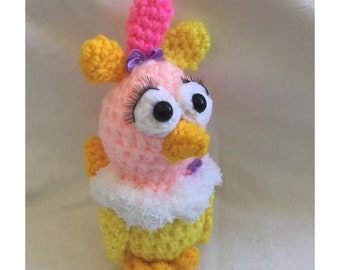 Crochet Bird, Amigurumi Bird, Stuff Bird,