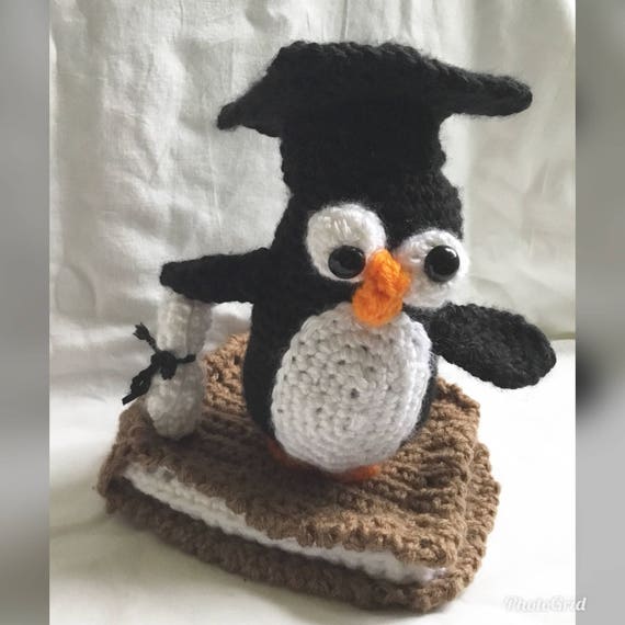 graduation penguin stuffed animal