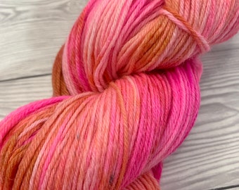 Sock Yarn Merino, Baby Alpaca and Nylon 4 PLY Fingering Weight Yarn, Hand Dyed Yarn, Perfect for Knitting Socks or shawls, Cornish Thrift