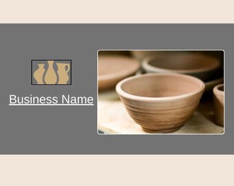 Pakiet szablonów do edycji w odcieniach ziemi i instrukcje dotyczące wizytówek, ulotek i prostych witryn internetowych. Do edycji potrzebne jest konto Canva.com Pro.