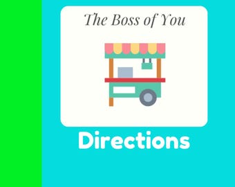 Szef Ciebie Kierunki Media społecznościowe, witryna internetowa Canva i Etsy