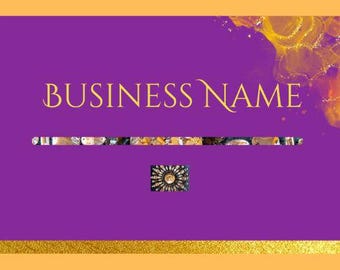 Magical Theme Template Bundle dla wizytówek, ulotek i prostych witryn internetowych. Do edycji, drukowania i publikowania wymagane jest konto Canva.com Pro.