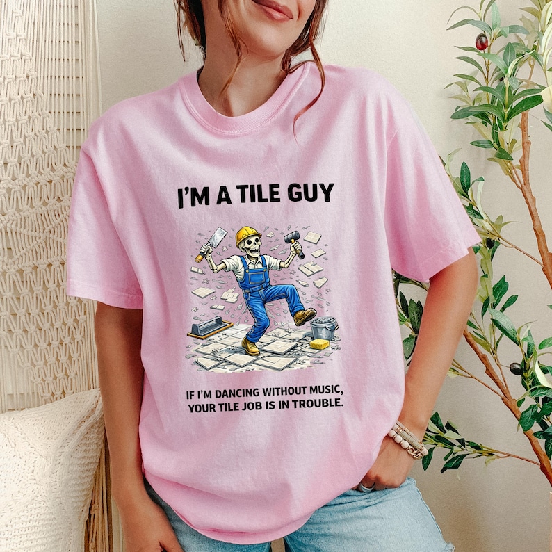 Tile Guy Shirt, Funny Tile Installer T-shirt, Tile Setter Gift ...
