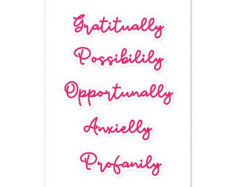 Hoja de pegatinas de Amaya Papaya