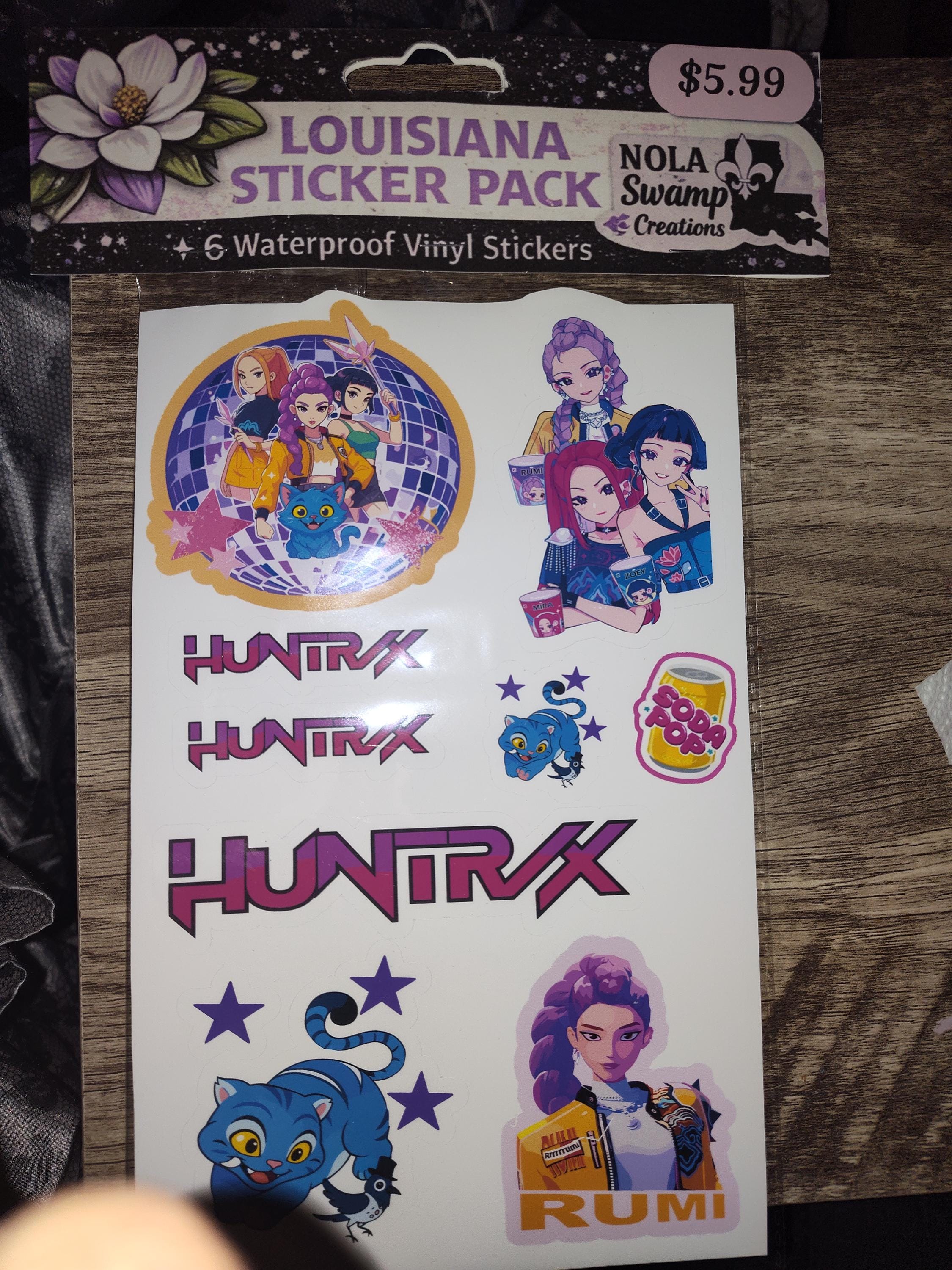 K Pop Huntrix Sticker Pack - Etsy