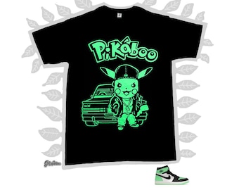 Pikaboo-tröja Air Jordan Glow Green 1 outfit