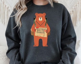 Foxtrot Delta Tango anti-Trump t-shirt, FDT Resist Bear-tröja, nationalparkströja, National Forest Service-tröjor, subtil F Trump-tröja