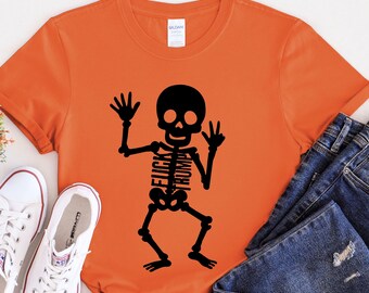 Skeleton Fck Trump Slightly Subtle Halloween Skeleton Candy Shirt Spooky Season Halloween Costume Anti Trump Spooky Season Political Satire