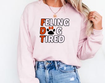 Feeling Dog Tired Shirt, Anti Trump Tshirt, Against Trump, Subtle Message fdt, Subtle Anti Trump, Liberal Leftist Tee, Funny Political Shirt