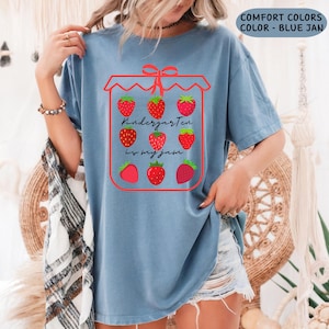 Comfort Colors® Kindergarten Is My Jam, Kindergarten Teacher Shirt, Kindergarten Teacher Gift, Kinder Crew, Kinder Squad, Kinder Team