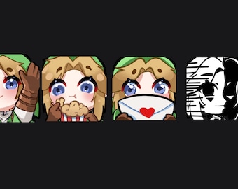 Hero Twitch Emote Pack, Twitch Emotes, YouTube and Discord