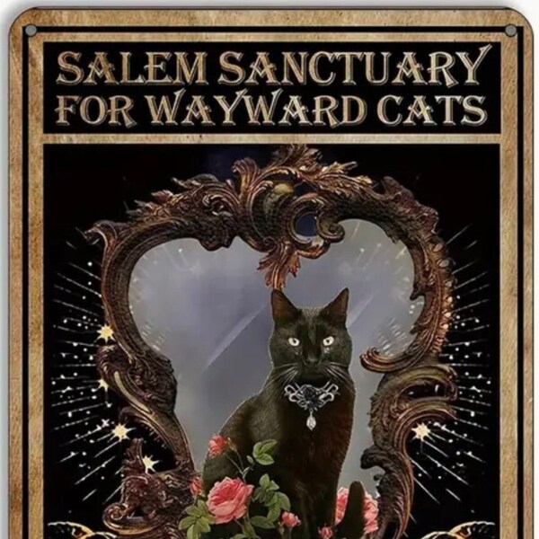 Sanctuary 4x12 Metal Sign, Wall Décor for Home and Office