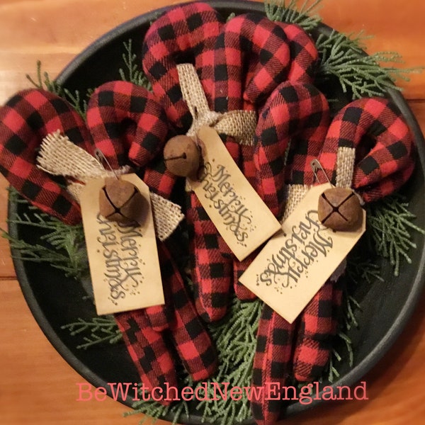 Candy Canes Bowl Etsy