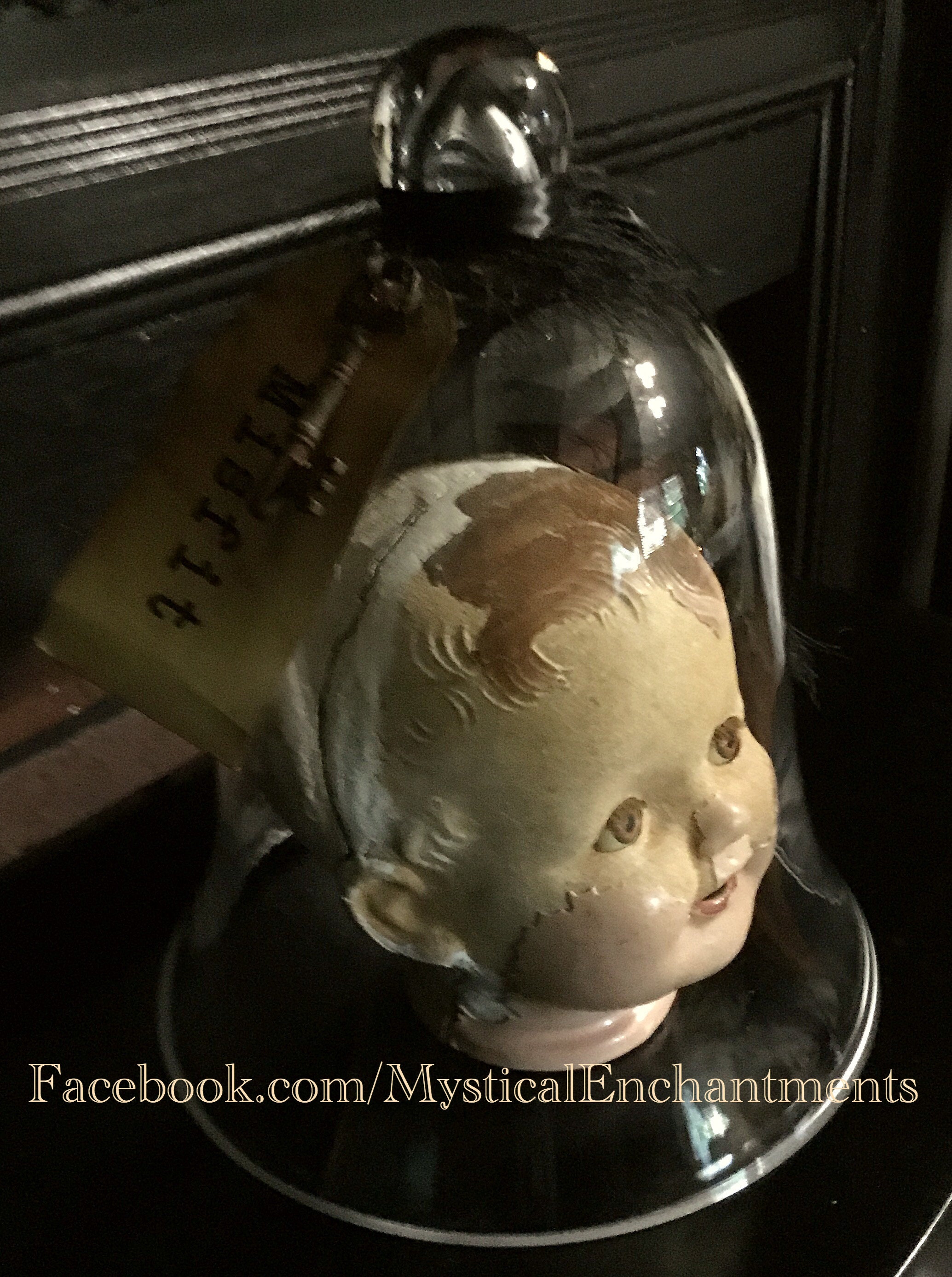 XX LARGE OOAK mIsFiTs Creepy Vintage Doll head in vintage | Etsy