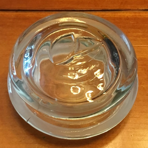 Replacement Glass Candle apothecary JAR Lid Candle cover Yankee/Village/Med&Large