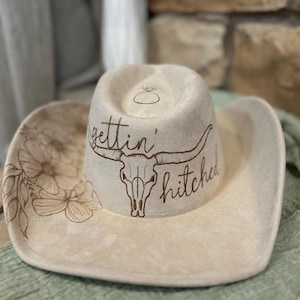 Chapeau de cow-girl brûlé