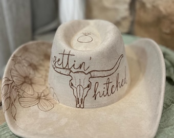 Burned cowgirl-hoed