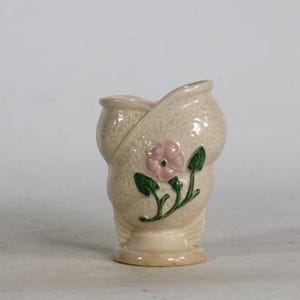 Vintage USA Art Pottery Vase - Floral