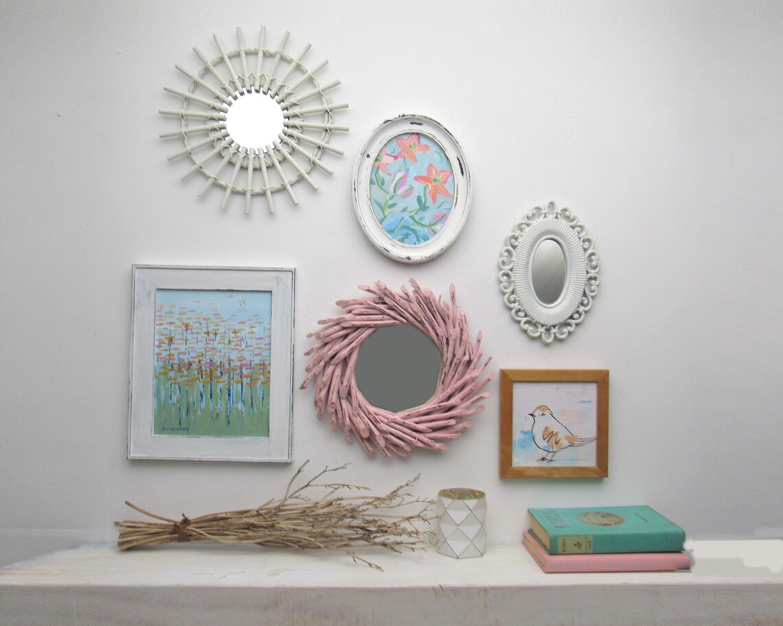 Wall art gallery Coastal Garden 6 pc wall art collection | Etsy