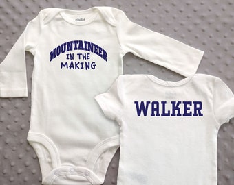 wvu infant apparel