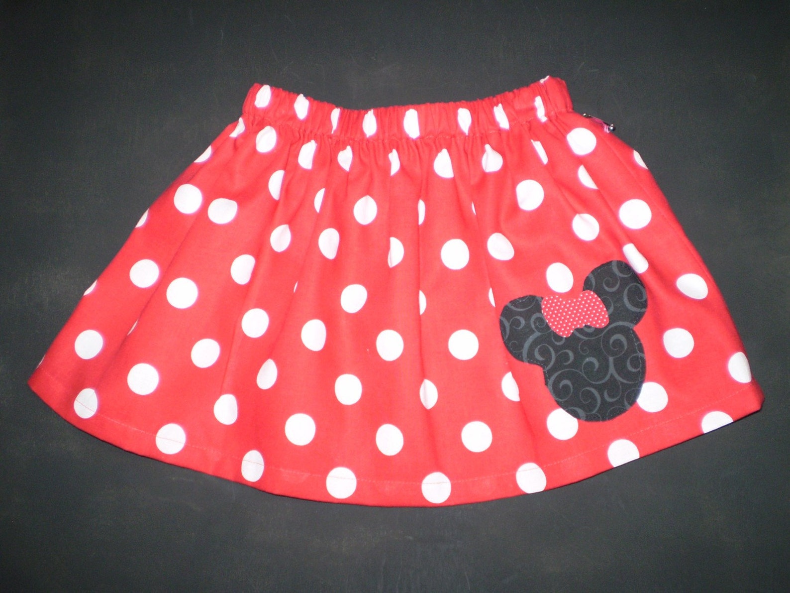 Pink Minnie Mouse Twirl SkirtGirls Polka Dot SkirtMinnie Etsy