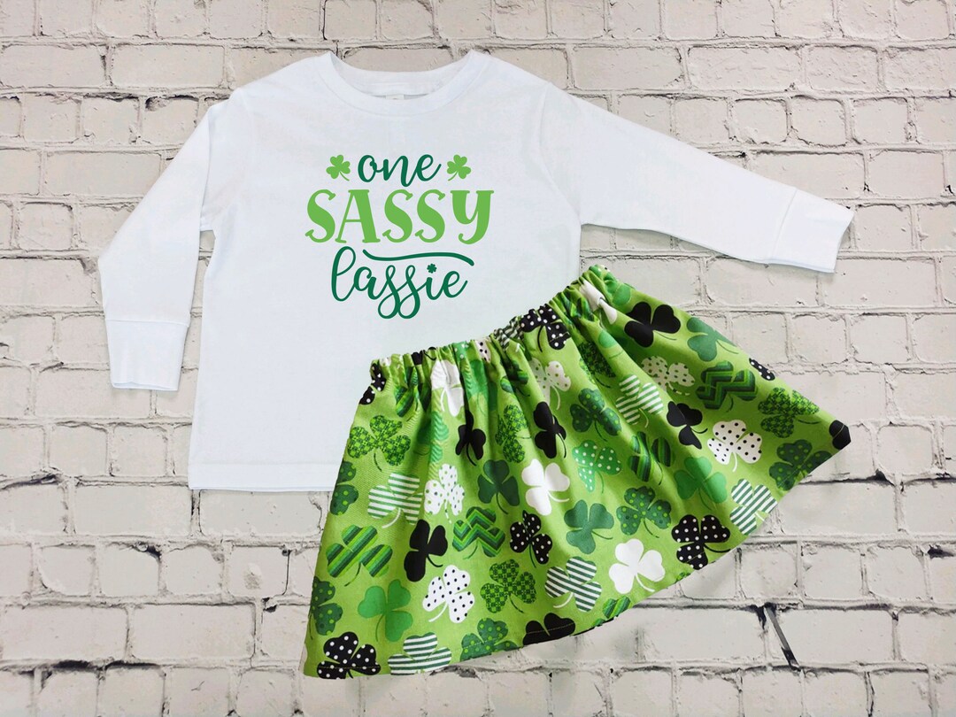 thumbnail image 2 of Sassy Irish Lassie St Patrick's Day Shamrock Stickers Sold By... 2 of 10