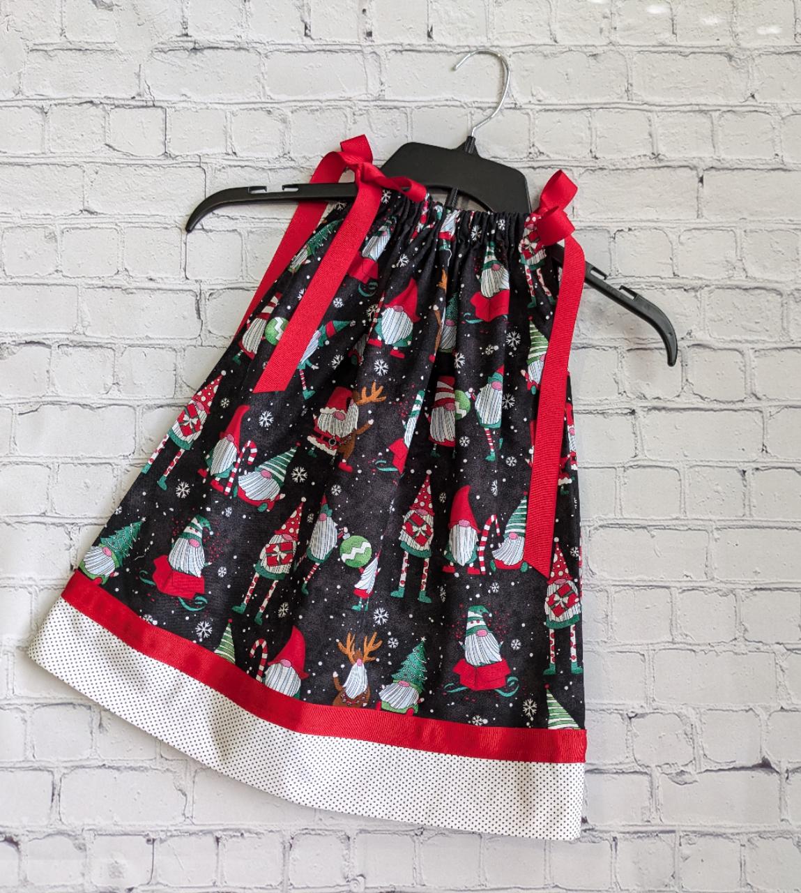 Gnome Christmas Dress - Etsy