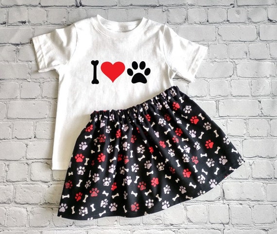 White skirt outfit clearance 4t