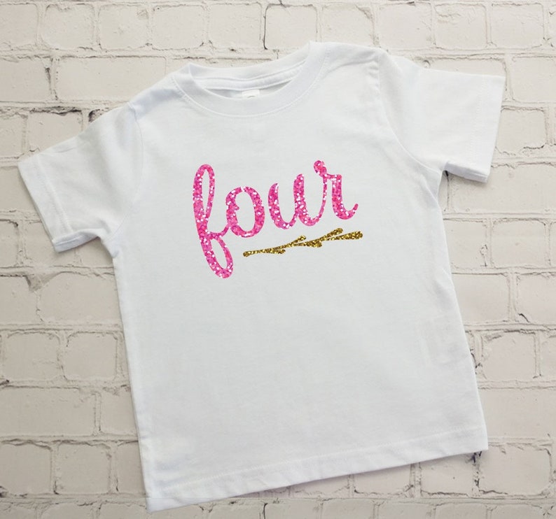 Toddler 2 Birthday Shirt Girls Birthday Glitter Shirt 2nd Birthday Girls Tee Shirt