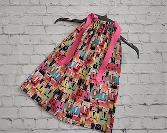 Girls Nutcracker Dress, Nutcracker Ballet Dress, Toddler Christmas Dress, Festive Christmas Dress, Little Girls Christmas Dress