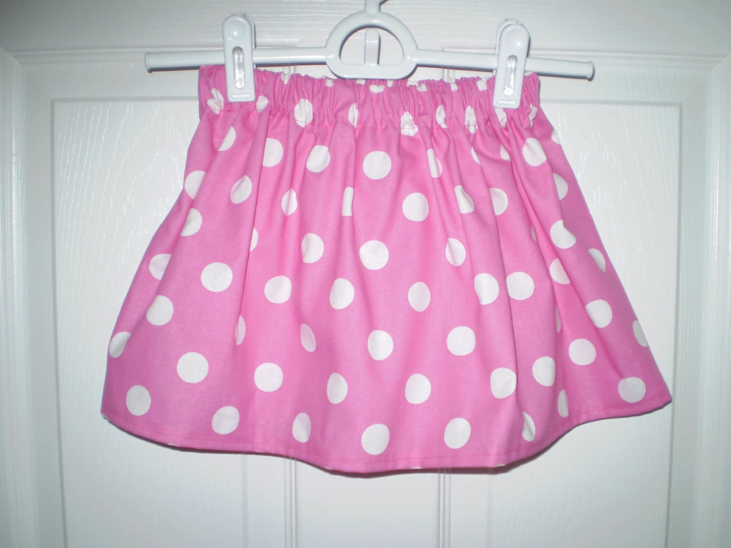 Pink Polka Dot Girls SkirtMinnie Mouse SkirtDisney Etsy