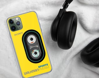 Vintage Sony Sports Walkman - Clear Case for iPhone®