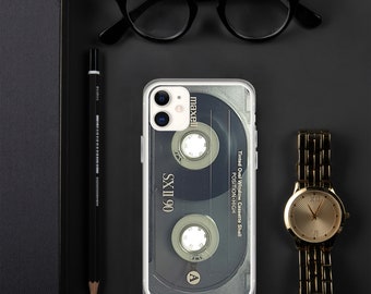 Cassete Maxell - Capa Transparente para iPhone®