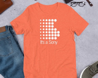 It's a Sony logo - Unisex t-shirt Orange