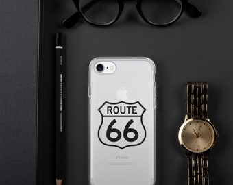 Route 66 - Clear Case for iPhone®