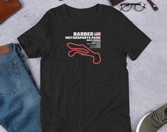 Barber Motorsports Park Track - Unisex t-shirt