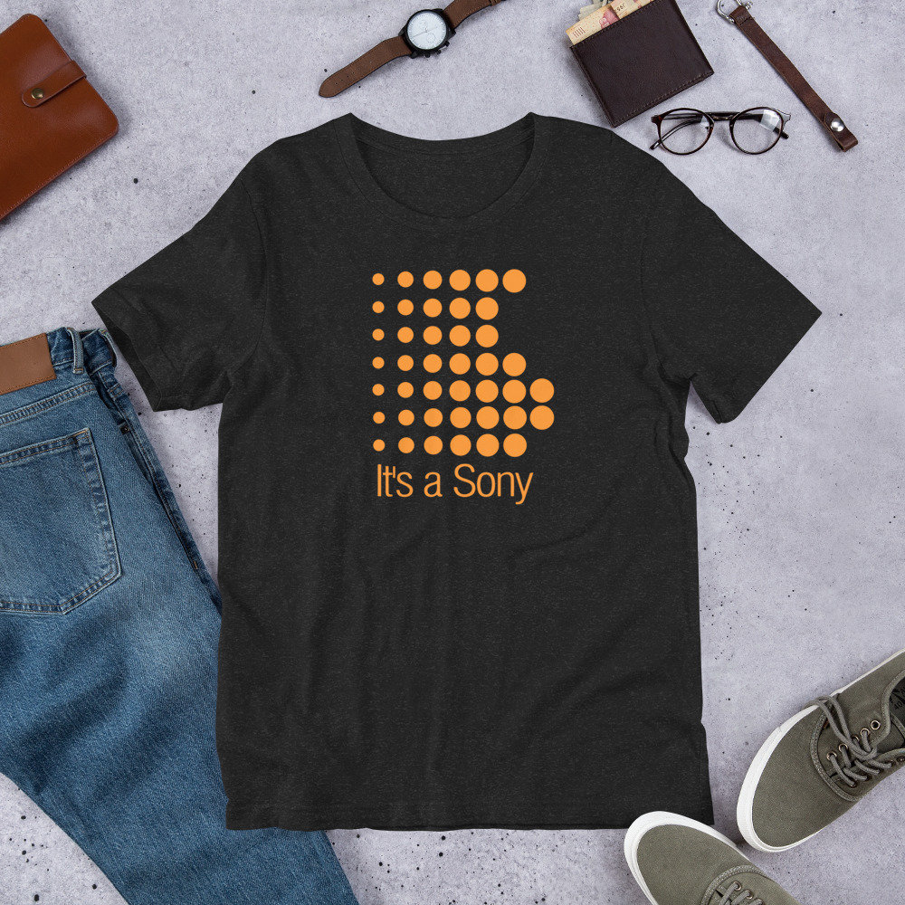 It's a Sony Vintage Logo - Unisex T-shirt - Etsy