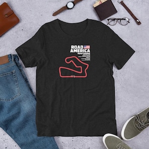 Road America Road Course Track - Koszulka unisex