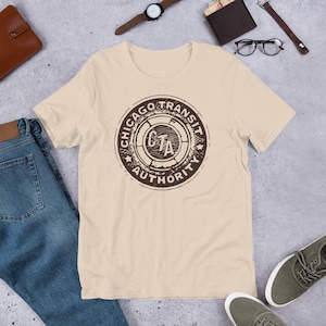 T-shirt unisexe Chicago CTA Token