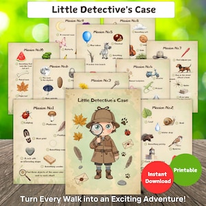 Nature Scavenger Hunt for Kids, Outdoor Nature Scavenger Hunt Hike Activity Nature Hunt Kids Outdoor Activity Nature Walk Activity