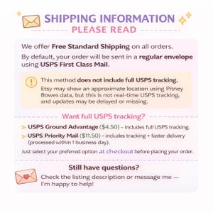 10/25/50 Cute Postage Stamp Stickers, Fake Stamps, Animals Flowers Food, 5 Cent Stickers, Water Resistant Random, Kawaii Sticker Pack image 7