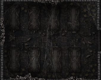 Custom Dungeons and Dragons Commissions - DND Battle Map Room - Fantasy World Style!