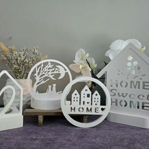 Candle holder tealights insert pictures tealight holder various motifs
